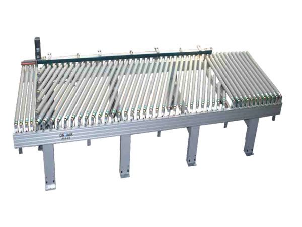 Slanting roller conveyor 