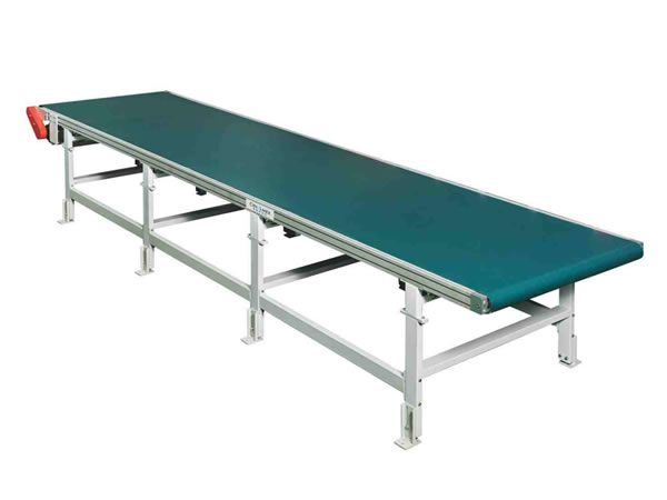 Powered belt conveyor